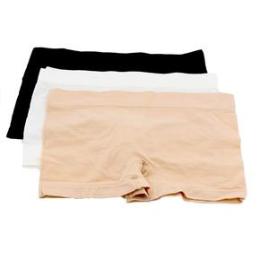 Breezies Seamless Boyshort Panties - Women’s Set of 3